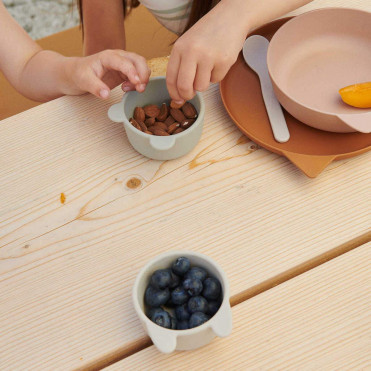SILICONE BOWLS 4 PACK APPLE...