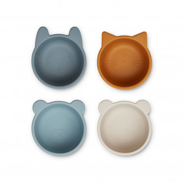 MALENE SILICONE BOWLS 4...