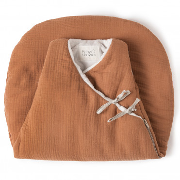 FLEECE SLEEPING BAG CARAMEL...