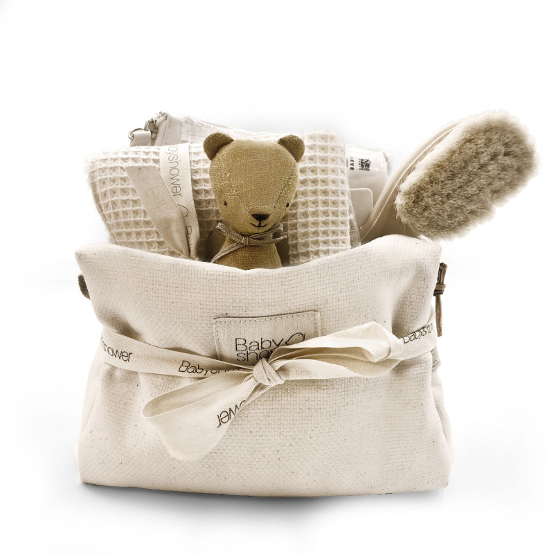 PANIER CADEAU BATH BASICS IVORY