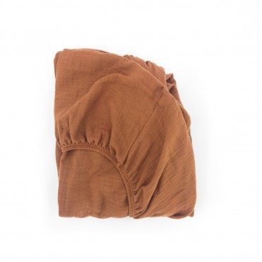 COCOON FITTED SHEET CARAMEL...