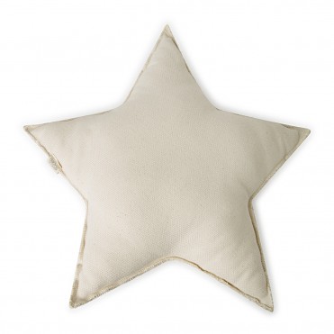 COUSSIN STAR CANVAS IVORY