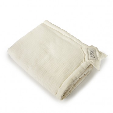 LITTLE PLAID CAPAZO IVORY...