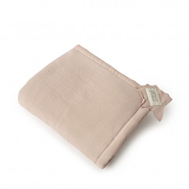 MOSES BASKET PLAID NUDE POWDER