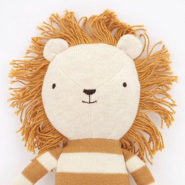 KNITTED LION TOY