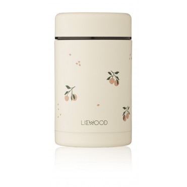 PEACH/SEA SHELL FOOD JAR...