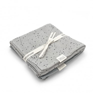 2 SMALL SWADDLE SET STONE SKY