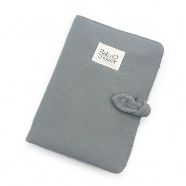 GREY POWDER DOCUMENT FOLDER