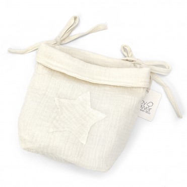 PETIT SAC STAR POWDER IVORY...