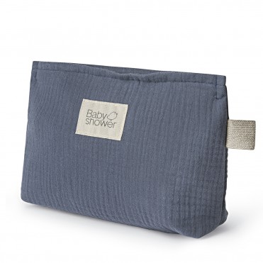 POCHETTE PAÑALES DUSTY BLUE