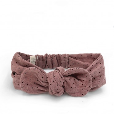 BABYTURBAN COTTON PEPITA BERRY