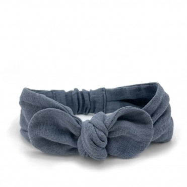 BABYTURBAN COTTON DUSTY BLUE