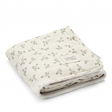 COUVERTURE POLAIRE OLIVE BLOOM
