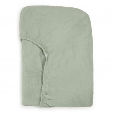 COCOON FITTED SHEET SALVIA...