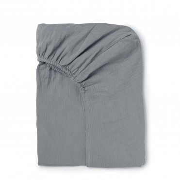 DRAP HOUSSE LIT 60  GREY...