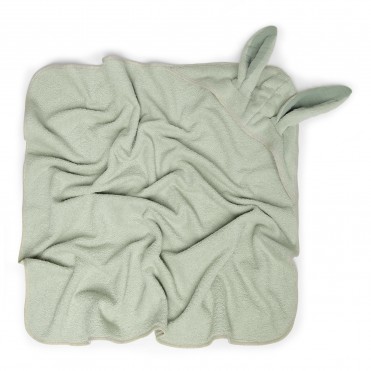 SAGE POWDER HOODED BUNNY CAPE