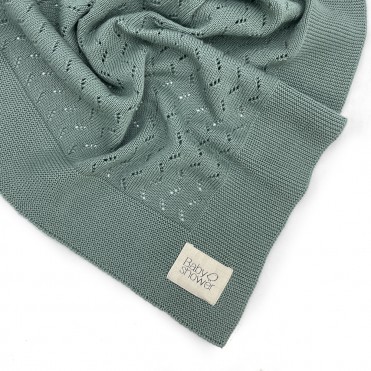 COUVERTURE TRICOT FOREST
