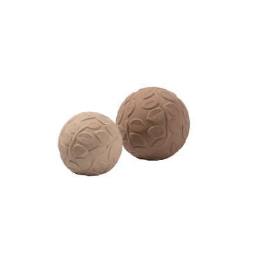 2 BROWN SENSORIAL BALLS