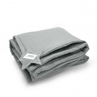 BIG LITTLE PLAID GREY POWDER