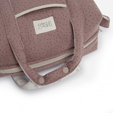 CAMILA TINY BAG PEPITA BERRY