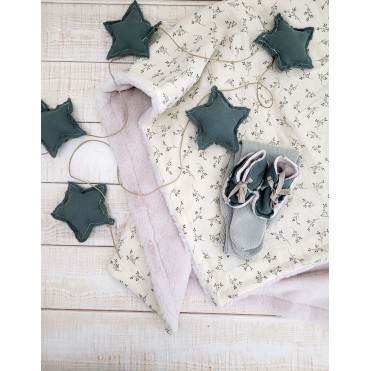 LARGE FLEECE BLANKET OLIVE...