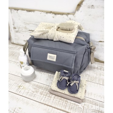 Bolso carrito sales bebe azul marino