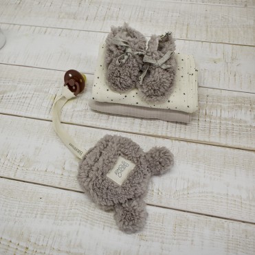 TEDDY POCKET MOUTON MOKA