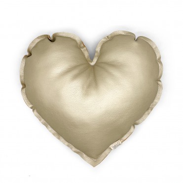HEART CUSHION GOLD DECO