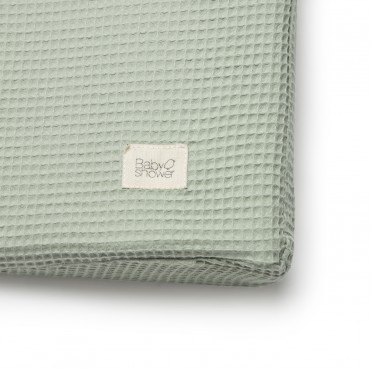 FUNDA CAMBIADOR WAFFLE SALVIA