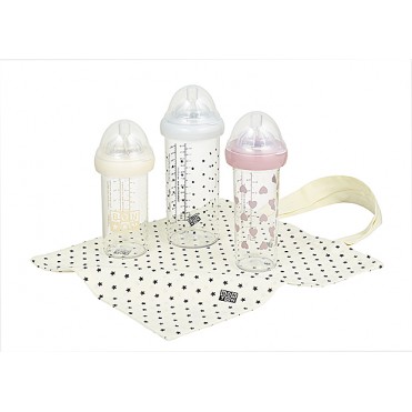 SET 3 BONTON BABY BOTTLE...