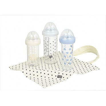 SET 3 BIBERON 360ml BONTON...