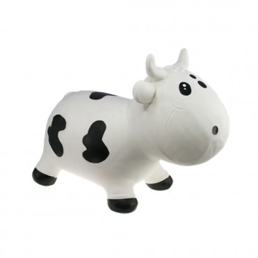 WHITE INFLATABLE BELLA COW