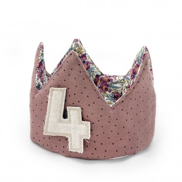 SWIRLING PETALS BIRTHDAY CROWN