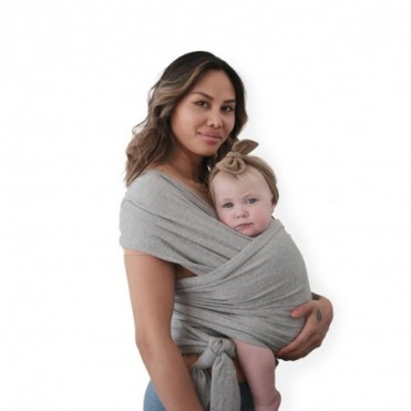 GRAY MELANGE BABY SLING