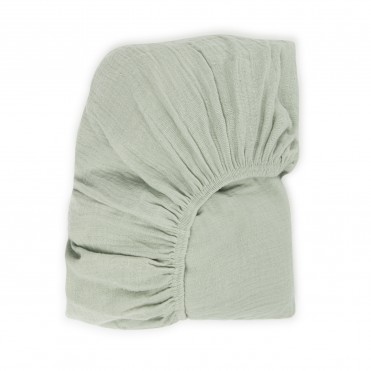 COCOON FITTED SHEET SAGE...