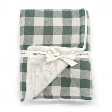 LARGE FLEECE BLANKET VICHY...
