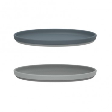 SET DE 2 PLATOS BLUE MIX