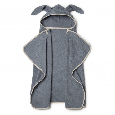 LARGE BUNNY BATH CAPE DUSTY...