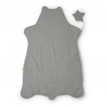 BABYPLAID TEDDY GREY POWDER