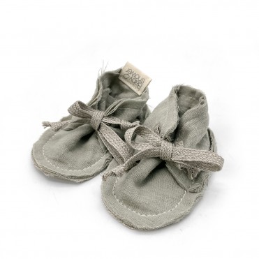 COTTON BOOTIES DUNE POWDER