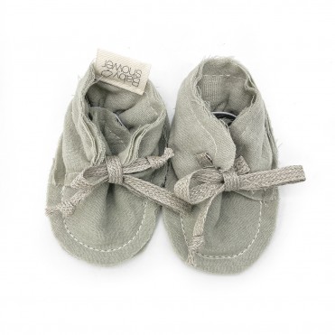 COTTON BOOTIES DUNE POWDER