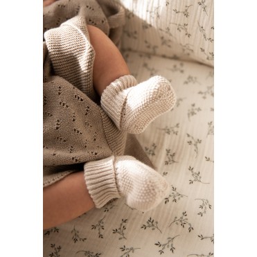 NEWBORN SOCKS BEIGE