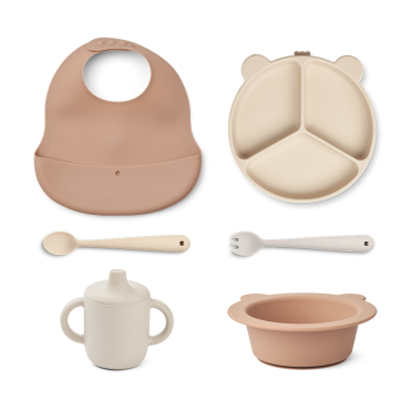 SET REGALO COMIDA SILICONA...