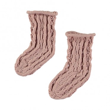 LI&ME BABY SOCKS ROSE ARES