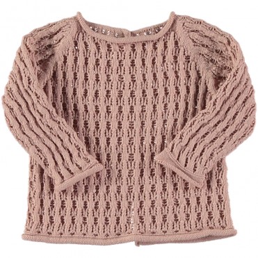 Pull bébé maille ajourée...