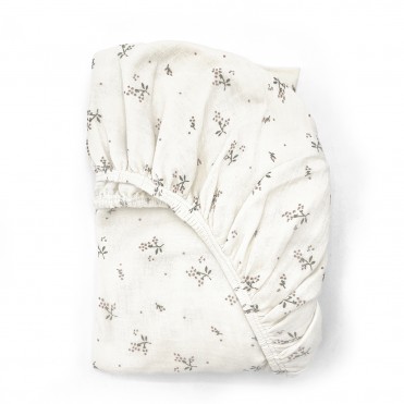 COCOON FITTED SHEET ROSEBERRY