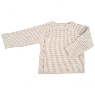 PULL NAISSANCE TRICOT BEIGE
