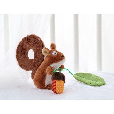 SIGIKID SQUIRREL TEXTILE CLIP