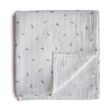 MUSLIN PRINT LEAVES