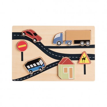 CARS WOODEN PUZZLE